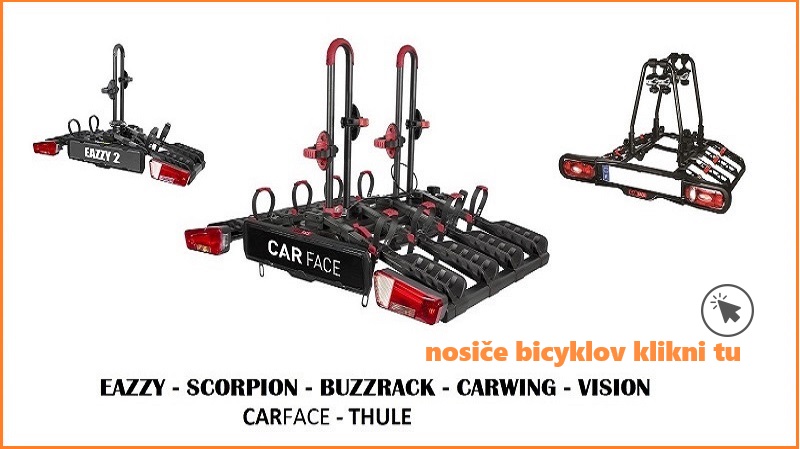 nosiče bicyklov