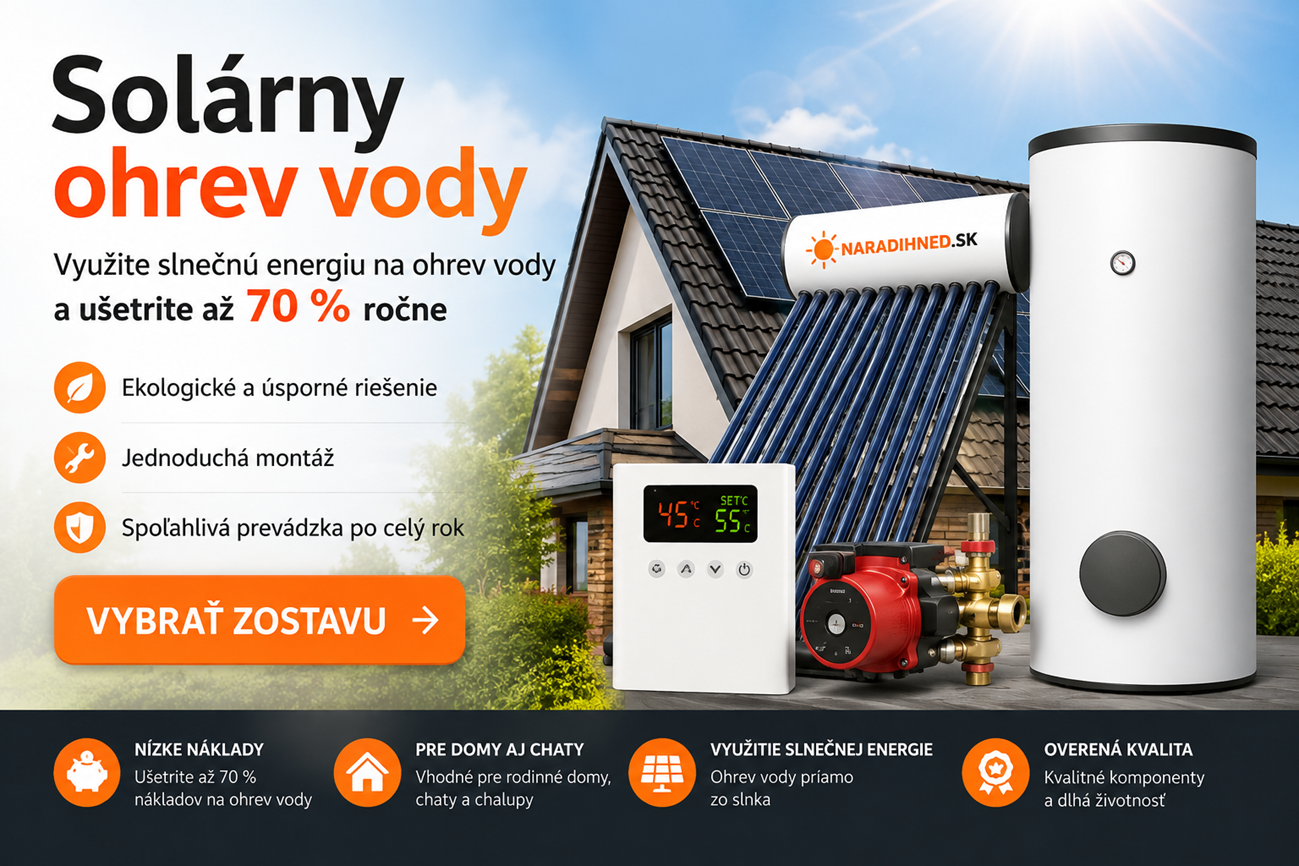 Solárny ohrev vody ECO Solar Boost