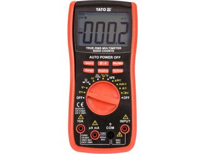 Multifunkčný digitálny merač RMS s automatickým rozsahom YT-73085