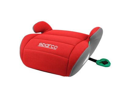 Detský podsedák SPARCO 125-150 cm, červeno-sivý
