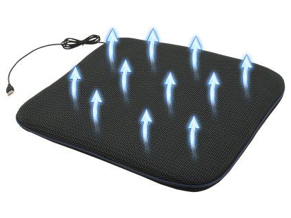 Podsedák s ventiláciou USB 5V 44x42cm