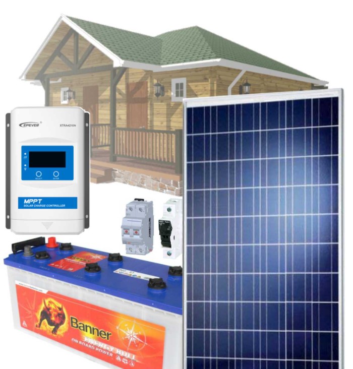 Solárny systém 285Wp/12V