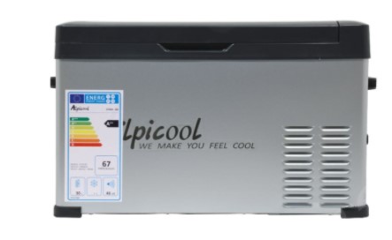 Chladiaci box kompresor 30l 230/24/12V -20°C Šedé veko