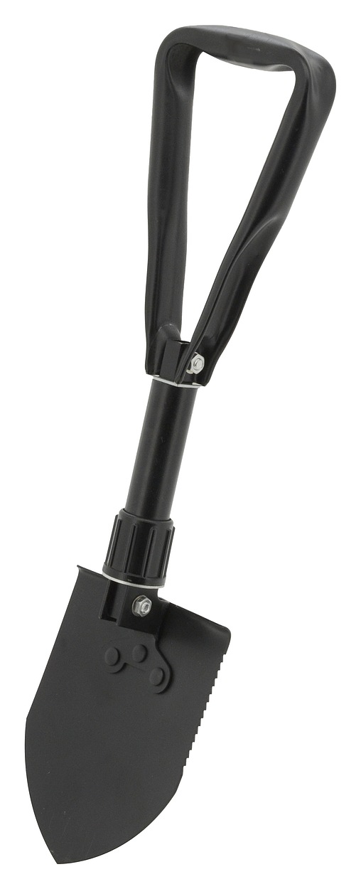Lopatka skladacia kovová 46cm