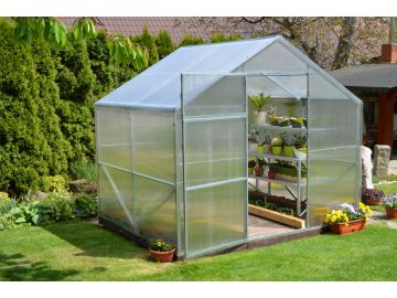 skleník LANITPLAST DOMIK 2,6x2 m PC 4 mm