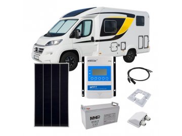 solarni set karavan 180 mppt 120ah baterie i207910