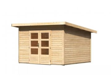 dřevěný domek KARIBU NORTHEIM 3 (73277) natur LG3850