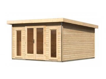 dřevěný domek KARIBU RADEBURG 3 (31477) natur LG3935