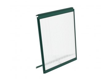 stěnové ventilační okno zelené VITAVIA typ V (40000604) PC 6 mm LG4111