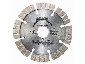 L00111 - Diamantový kotouč segmentový 115 x 22,23 x 12mm LST