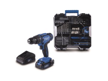 Scheppach C-DTB74/1-X - aku 20 V set vrtacího šroubováku a příslušenství