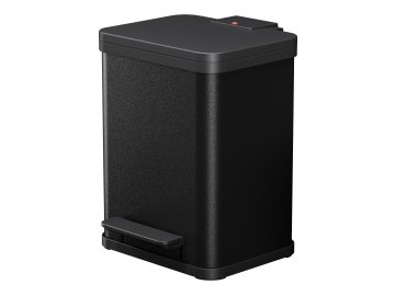 Hailo Öko duo Plus M černý matný - koš na tříděný odpad