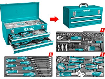 Total THPTCS70971 - sada nářadí 97 ks, industrial