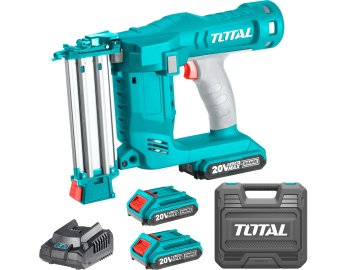 Total TCBNLI2001 - AKU hřebíkovačka 20V Li-ion, 2000mAh (2x), industrial