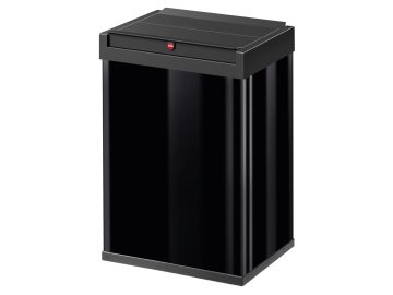 Velkoobjemový odpadkový koš Hailo Big-Box Swing L, černý