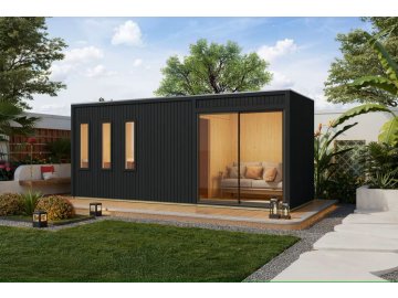finská sauna KARIBU MONTEREY (34032) černá LG4627