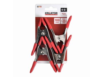 KRTH40501 - Pružinová svěrka 100mm (sada 4ks)