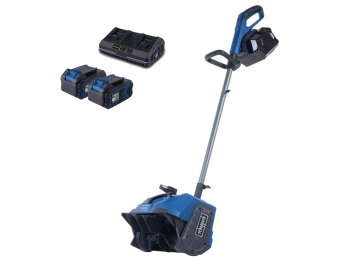Scheppach BC-SNB410-X-SET XL2 - 2x 20 V IXES aku sněhová fréza + 4Ah baterie + nabíječka 4,5 A