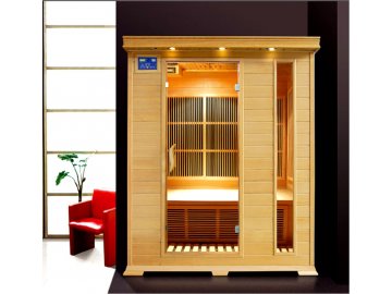DeLuxe 3003 Carbon - infrasauna + tablet ZDARMA