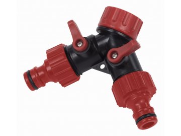 KRTGR6024 - Konektor na kohoutek 3/4" dva vývody