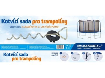 Sada kotvicí (3 ks) - trampolína