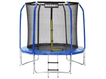 Trampolína Marimex 244 cm + ochranná síť + žebřík