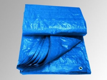 Krycí plachta modrá kruh 3,5 m