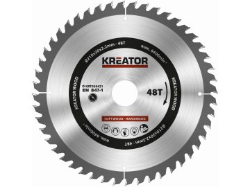 KRT020421 - Pilový kotouč na dřevo 210mm, 48T