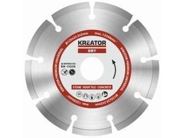 KRT082102 - Diamantový kotouč segmentový 125mm PREMIUM