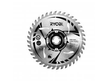 Ryobi CSB165A1 - pilový kotouč pr. 165/16mm, 40z. pro pily R18CS