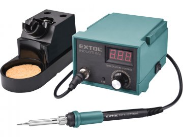 stanice pájecí s LCD a elektronickou regulací teploty a kalibrací