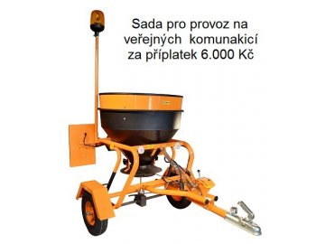 Rozmetadlo soli a umělých granulovaných hnojiv KRH 04
