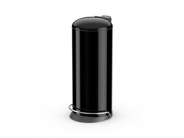 Hailo ProfiLine Solid Design 26 černý lak - odpadkový koš