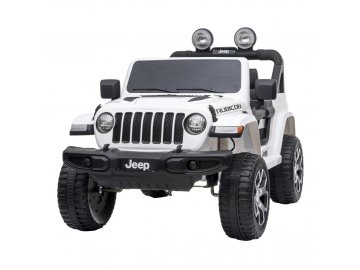 Jeep Wrangler Rubicon White - akumulátorové autíčko