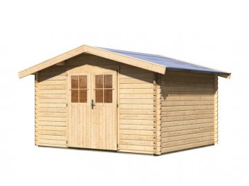 dřevěný domek KARIBU MÜHLHEIM 4 (88596) natur