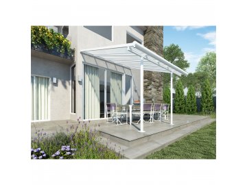 Palram Sierra 3000 bílá 3 x 3 - hliníková (montovaná) pergola