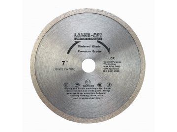 L00104 - Diamantový kotouč celoobvodový 180 x 22,23 x 7mm LCR