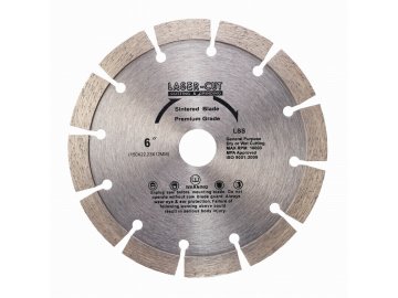 L00108 - Diamantový kotouč segmentový 150 x 22,23 x 12mm LSS