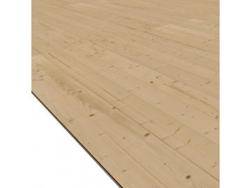 dřevěná podlaha KARIBU QUBIC 1 (76624)