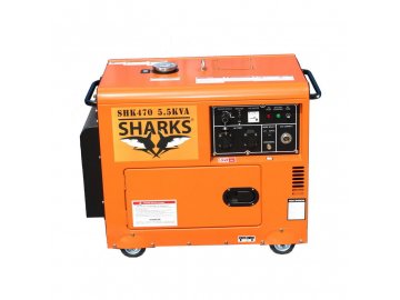 Elektrocentrála D6700LES Diesel Silent