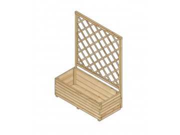 vyvýšený záhon / truhlík LANITPLAST POTTING9 (S7287)
