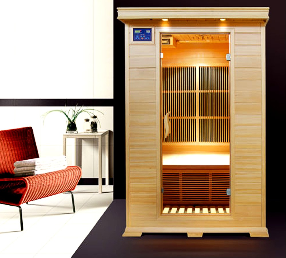 HealthLand DeLuxe 2002 Carbon - infrasauna