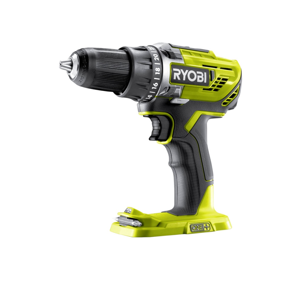 Ryobi R18DD3-0 - aku 18 V kompaktní šroubovák/vrtačka ONE+