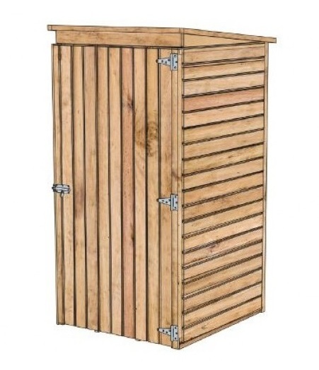 Lanitplast dřevěný domek SOLID DEBORA 1 - 90 x 96 cm (S8581-1) LG2391