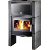 Haas+Sohn DALE krbová kamna s troubou - antracit