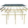 dvojitý carport KARIBU BASIC 1C 62039 LG3142