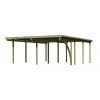dvojitý carport KARIBU BASIC 2 62043 LG3294