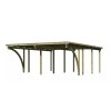 dvojitý carport KARIBU BASIC 2C 62045 LG3295