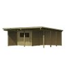 dvojitý carport KARIBU BASIC 2B 73096 LG3350