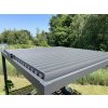 hliníková bioklimatická pergola LANITPLAST PREMIUM PLUS 3x3 m ELEKTRICKÁ LG4091